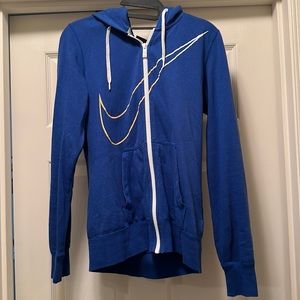 Nike zip up sweatshirt